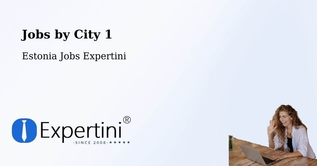 City Jobs in Estonia - Expertini