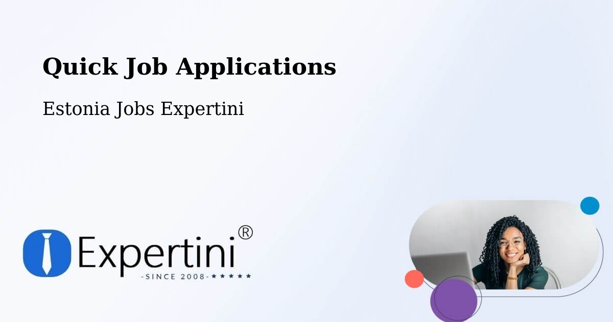 Quick Apply Feature – Loo - Estonia Jobs Expertini